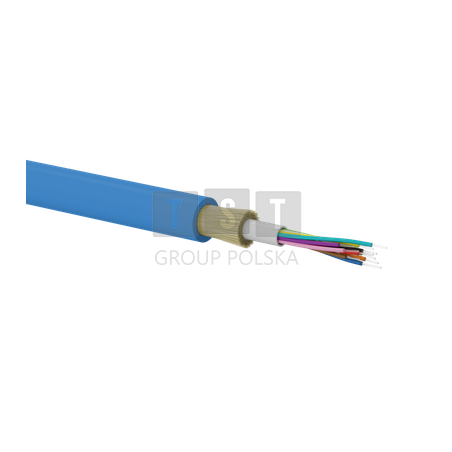 Kabel światłowodowy OM4 U-DQ(ZN)BH uniwersalny MM 24G 50/125 LSOH ALANTEC