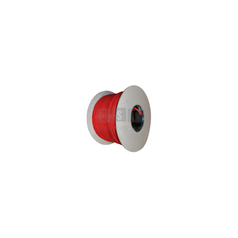 Kabel U/UTP typu linka kat.5e PVC 4x2x26/7AWG 100m czerwona ALANTEC