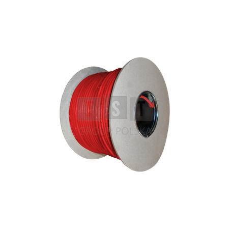 Kabel U/UTP typu linka kat.5e PVC 4x2x26/7AWG 100m czerwona ALANTEC