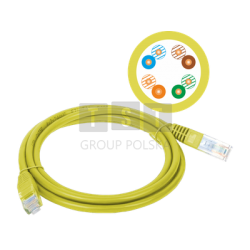 Patch-cord U/UTP kat.5e PVC...