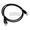 Patch-cord U/UTP kat.6A LSOH 2.0m czarny ALANTEC