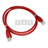 Patch-cord U/UTP kat.6A LSOH 3.0m czerwony ALANTEC