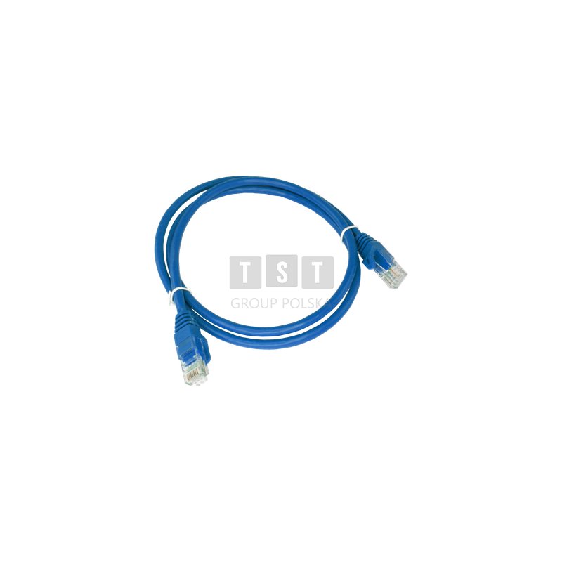 Patch-cord U/UTP kat.6A LSOH 3.0m niebieski ALANTEC