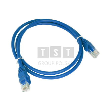 Patch-cord U/UTP kat.6A LSOH 3.0m niebieski ALANTEC