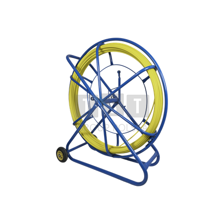 Pilot z włókna szklanego FRP do przeciągania kabli Ø13mm, 250m z kółkami Q-LANTEC