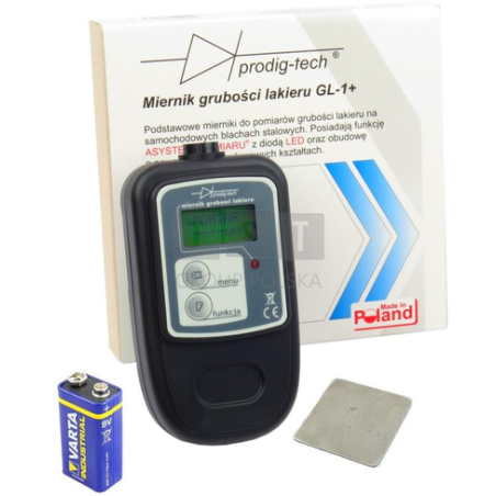 MIERNIK GRUBOŚCI LAKIERU GL-1+ FE