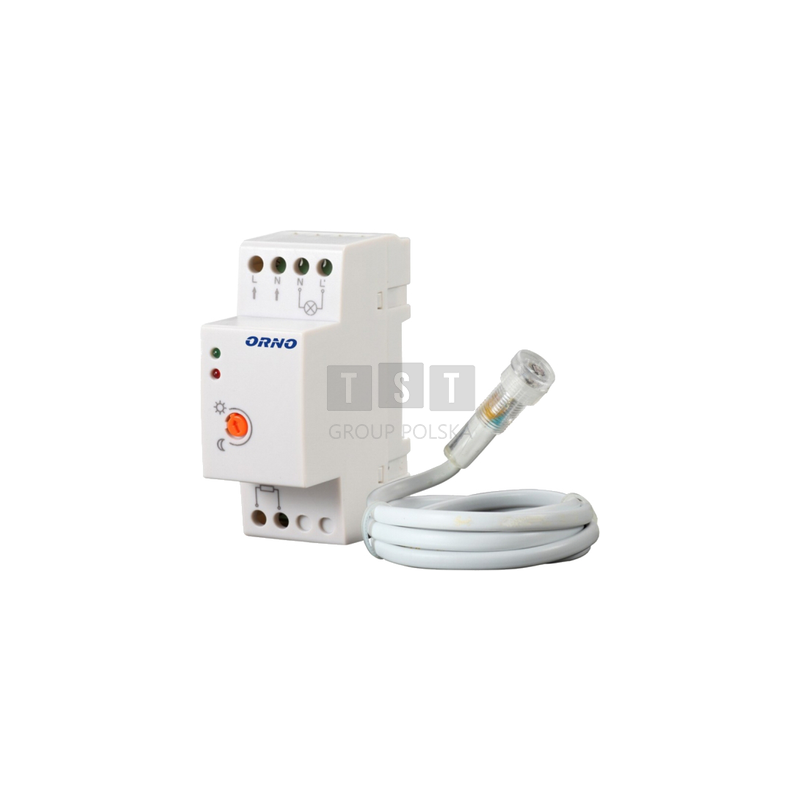 Czujnik zmierzchowy na szynę DIN ORNO OR-CR-219