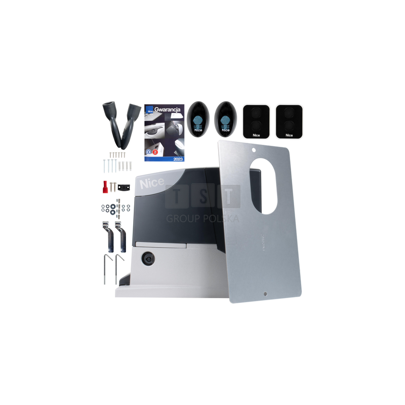 Zestaw NICE Road 400 do bram przesuwnych (z fotokomórkami)