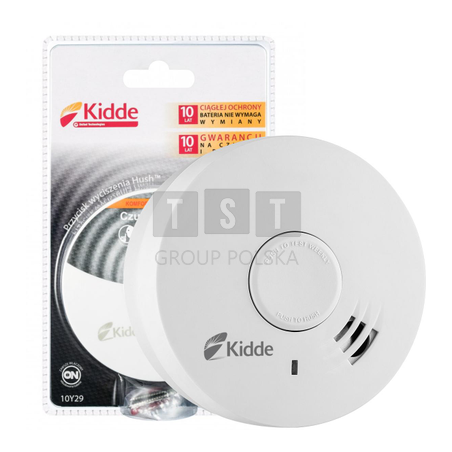 OPTYCZNY CZUJNIK DYMU KIDDE 10Y29 10 lat akumulator