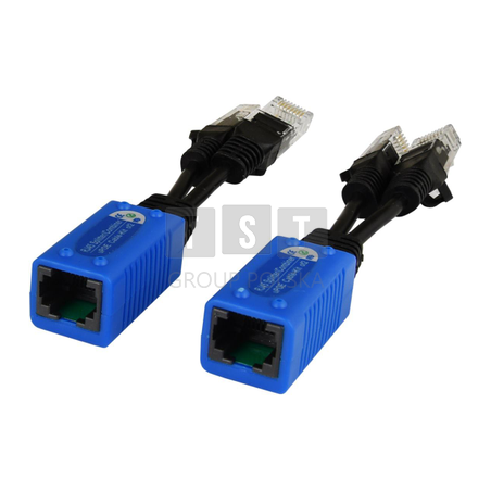 SPLITTER 2xRJ45 (WTYK) - 1xRJ45 (GNIAZDO) Pulsar P-POE2