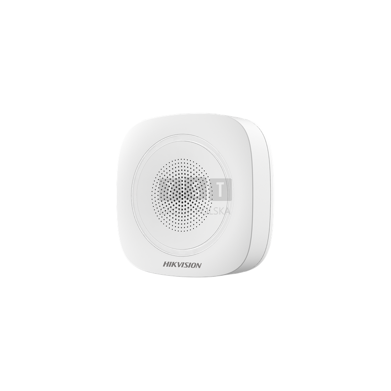 HIKVISION Wewnętrzny sygnalizator alarmowy AX PRO DS-PS1-I-WE/RED