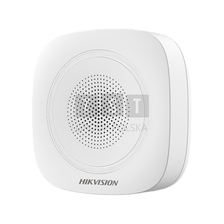 HIKVISION Wewnętrzny sygnalizator alarmowy AX PRO DS-PS1-I-WE/RED