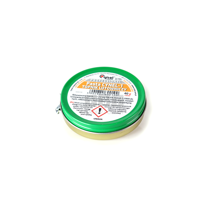 PASTA LUTOWNICZA CYNEL-1 40G DO LUTOWANIA MIĘKKIEGO