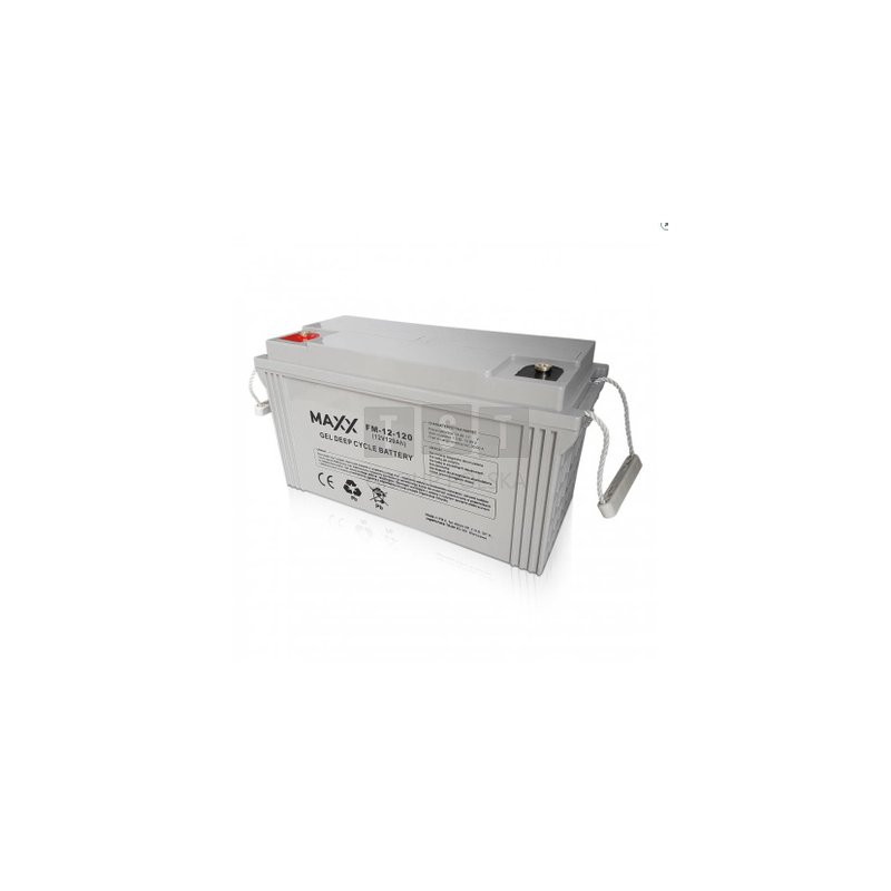 Akumulator żelowy, Maxx DEEP CYCLE 12-FM-120, 120Ah