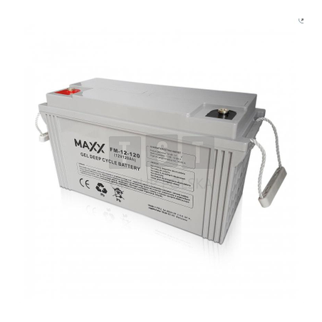 Akumulator żelowy, Maxx DEEP CYCLE 12-FM-120, 120Ah