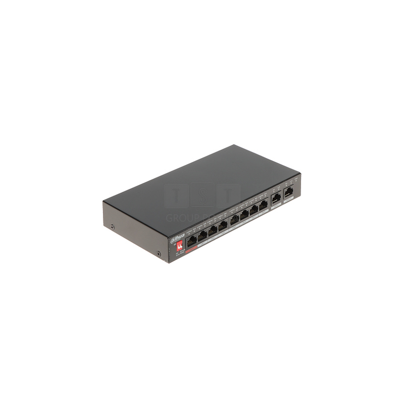 SWITCH POE PFS3010-8ET-96-V2 8-PORTOWY DAHUA