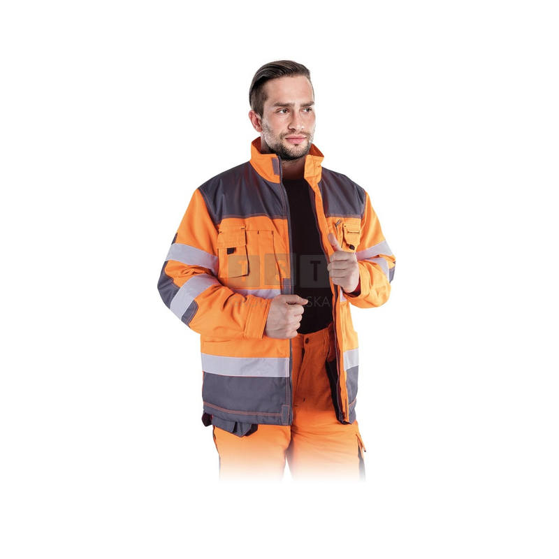 Leber&Hollman LH-FMNWX KURTKA ROBOCZA ZIMOWA OCIEPLANA ODBLASKOWA R. XXL