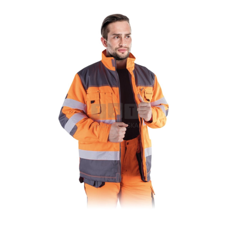 Leber&Hollman LH-FMNWX KURTKA ROBOCZA ZIMOWA OCIEPLANA ODBLASKOWA R. XXL