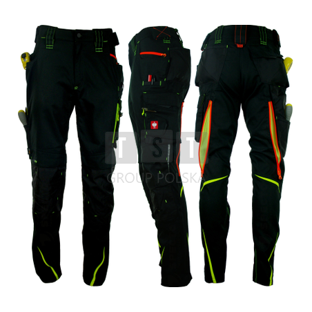 ENGELBERT STRAUSS ESMOTION 2020 PREMIUM WYSOKIEJ JAKOŚCI SPODNIE ROBOCZE R. 58