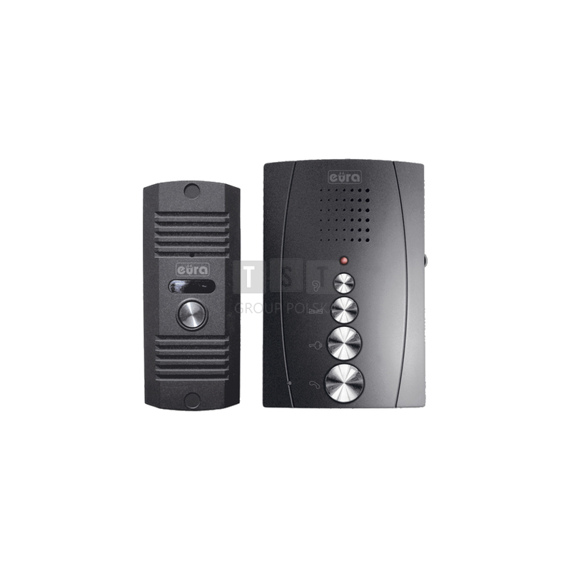 EURA ADP-12A3 ''INVITO'' Domofon głośnomówiący, bezsłuchawkowy, dwie słuchawki