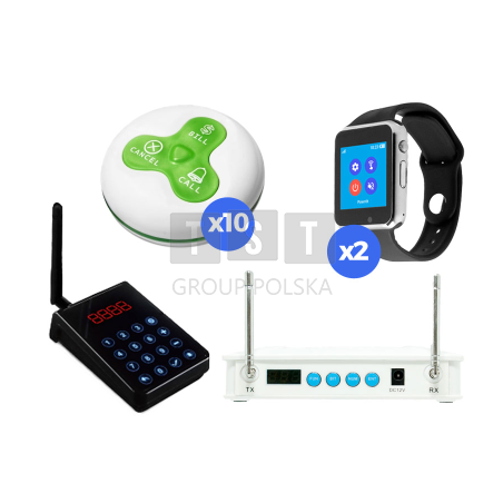 KALER System Przywoławczy Do Restauracji - obsługa kuchni i sali