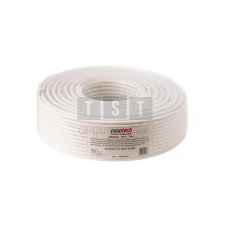 PRZEWÓD KONCENTRYCZNY RG6U 100 METRÓW