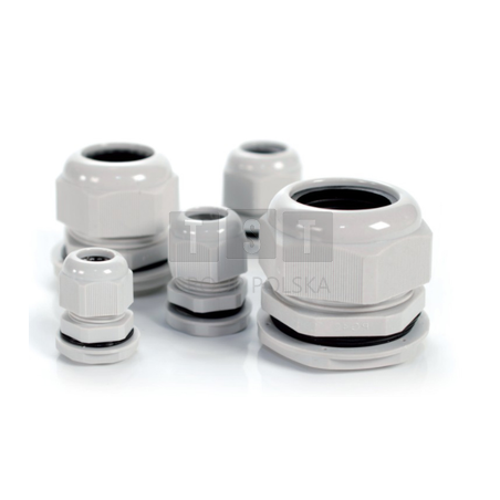 Dławica kablowa z gwintem PG-29 jasnoszary (1szt.)