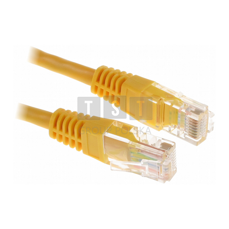 PATCHCORD KAT5E UTP 2M ŻÓŁTY