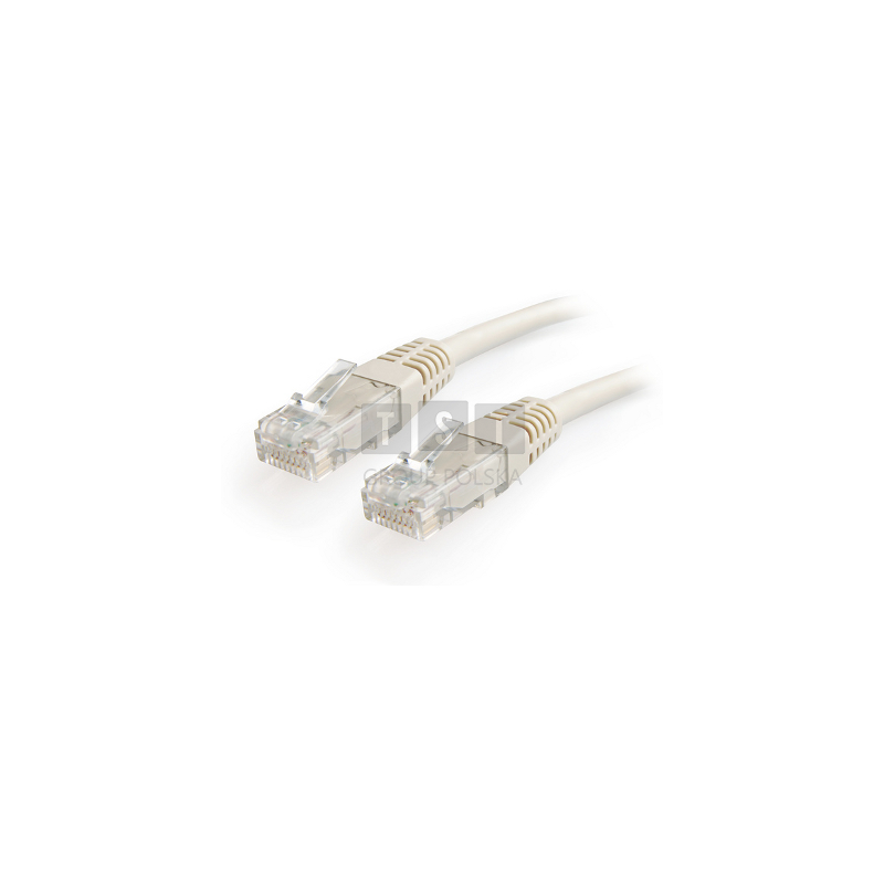 PATCHCORD KAT6 UTP 5M SZARY