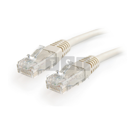 PATCHCORD KAT6 UTP 5M SZARY