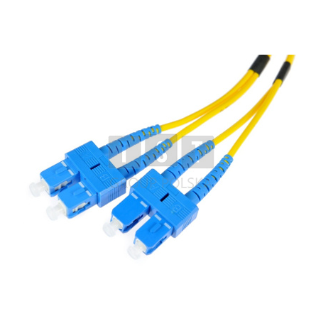 PATCHCORD ŚWIATŁOWODOWY SM SC/UPC-SC/UPC DUPLEX 1m