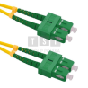 PATCHCORD ŚWIATŁOWODOWY SM 1,5M SIMPLEX 9/125, SC/APC-SC/APC 3MM