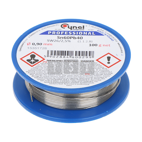 DRUT LUTOWNICZY CYN-0.90/100 Cynel Unipress