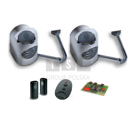 FASTPLUSSPACE2 Zestaw do bram skrzydłowych