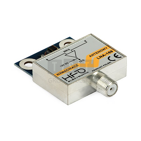 LNA169 Wzmacniacz LNA-169 antenowy, dopuszkowy 24dB
