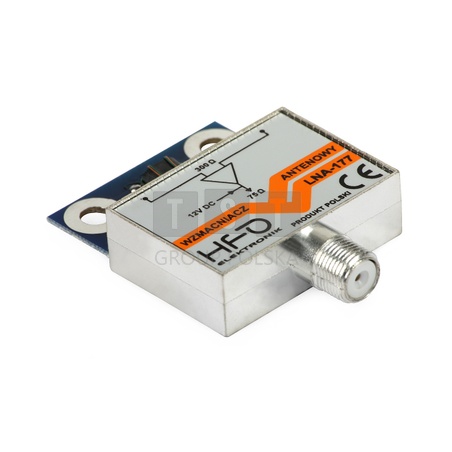 LNA177 Wzmacniacz LNA-177 antenowy, dopuszkowy 30dB