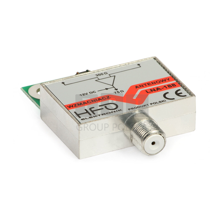 LNA188 Wzmacniacz LNA-188 antenowy, dopuszkowy 32dB