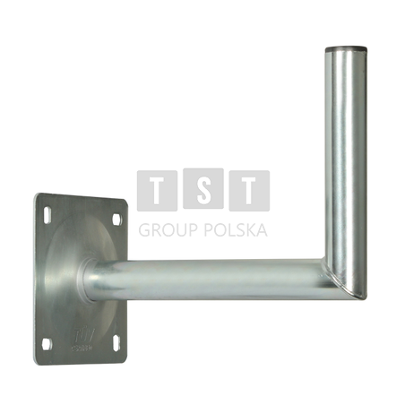 USL38-300Z Uchwyt ścienny kątowy z powłoką galwaniczną, ramie 300 mm
