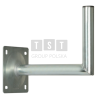 USL38-300Z Uchwyt ścienny kątowy z powłoką galwaniczną, ramie 300 mm