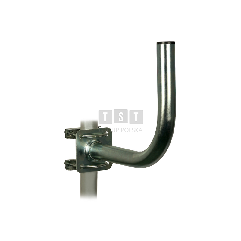 UBC-38/300-Z Uchwyt balkonowy z płytką czołową, ocynkowany, ramie 300 mm