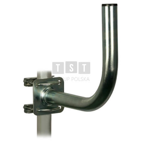 UBC-38/300-Z Uchwyt balkonowy z płytką czołową, ocynkowany, ramie 300 mm