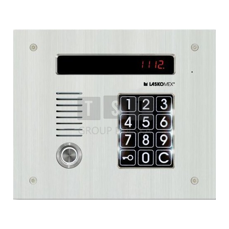 CP-2513R-INOX Panel audio poziomy, ze stali nierdzewnej, z czytnikiem kluczy RFID, LASKOMEX