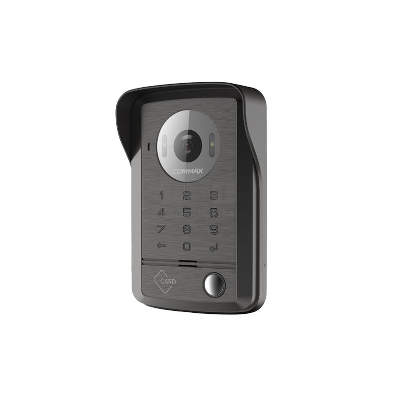 DRC-41DK Bramofon z kamerą kolor,  podtynkowa, wbudowany szyfrator oraz czytnik, COMMAX