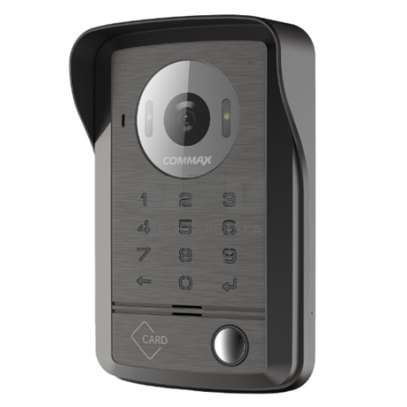 DRC-41DK Bramofon z kamerą kolor,  podtynkowa, wbudowany szyfrator oraz czytnik, COMMAX