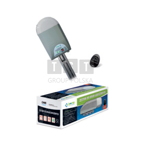 HG1000L Zestaw automatyki do bramy garażowej HOME, z szyną łańcuchową przenoszącą napęd o dł. 3,9 m, CAME