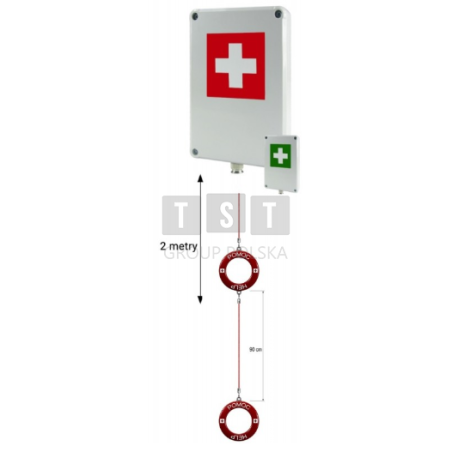 PNH-201S* Nadajnik 1-kanał, ciągniony, hermetyczny, 2 kółka