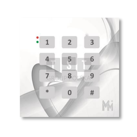 bibi-R43.J Czytnik kart Unique z frontem szklanym, MicroMade