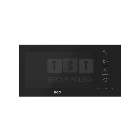 GLASS-PRO-7 BK Monitor PRO 7 kolorowy cyfrowy