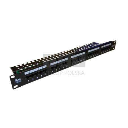 PK012 Patch panel ISDN kat.3 25 portów LSA