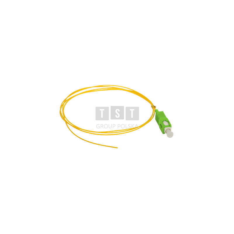 FOI-SCA-9SM-2-G657B3 Pigtail SM 1J 9/125 (G.657.B3) wtyk SC/APC dł. 2 m